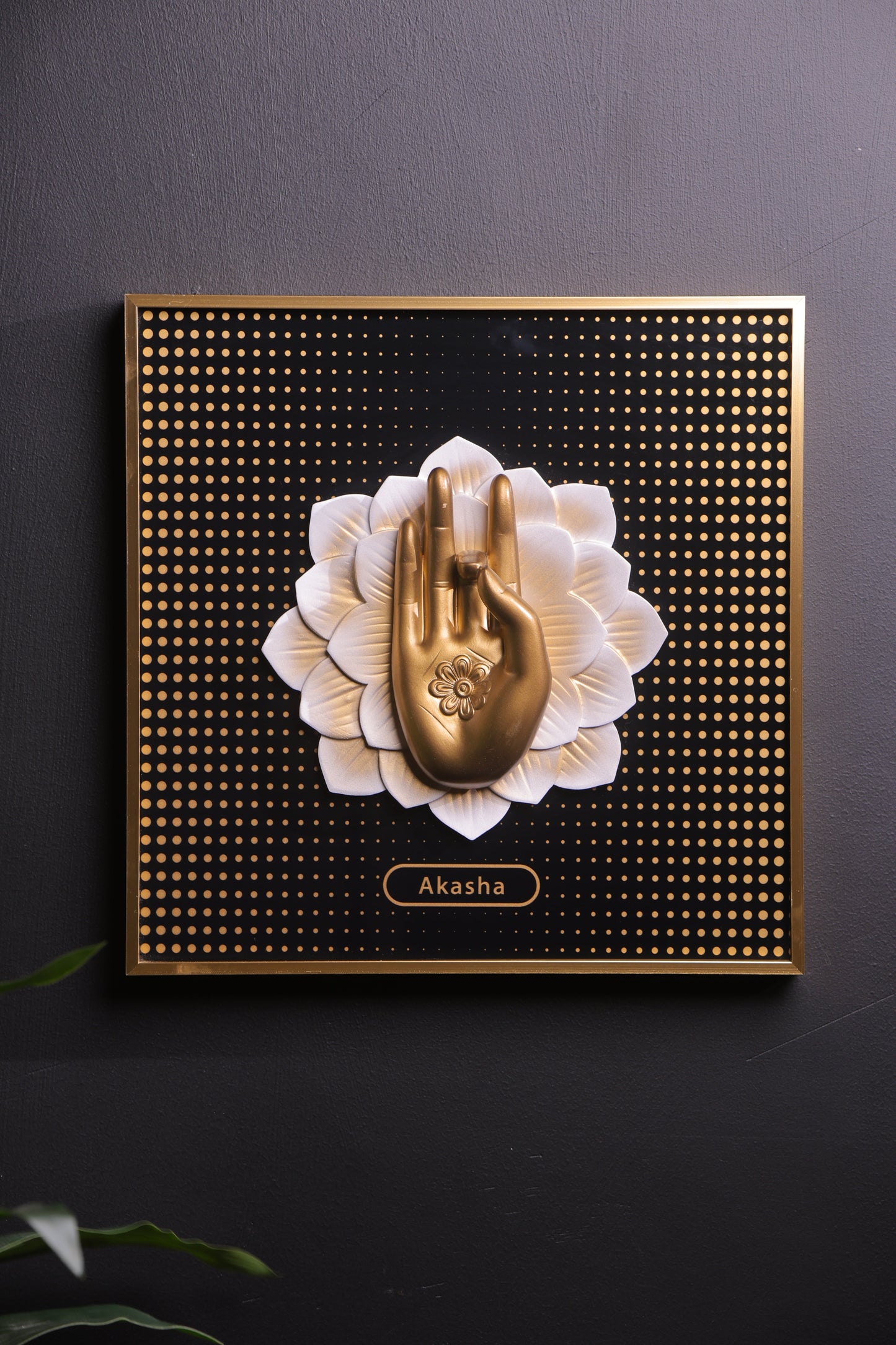 Trishool Yog Mudra Wall Art