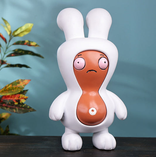 Scary Cartoon Figurine- Red