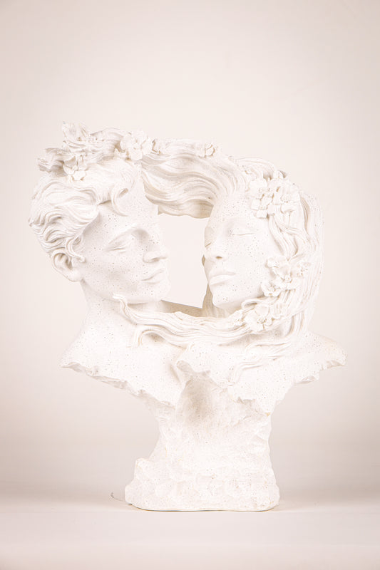 Premium Couple Showpiece- Sandstone
