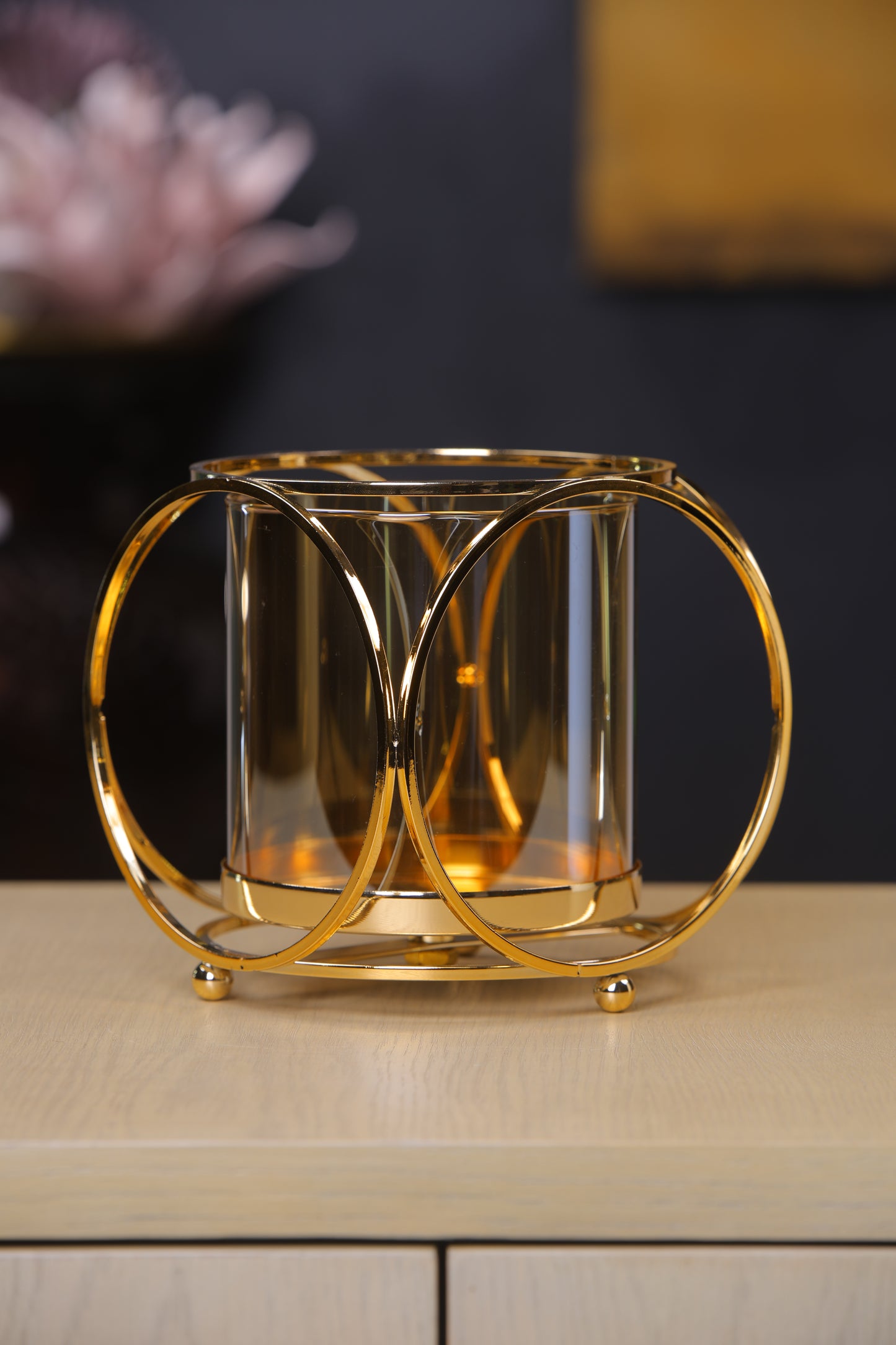 Sleek Spiral Candle Holder