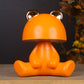 Cute Bunny Lamp with Bluetooth Speaker- orange