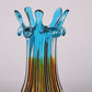Chic crystal winged vase for bohemian interiors