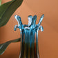 Chic crystal winged vase for bohemian interiors