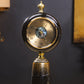 Classy Mother of Pearl dial Table Clock with Candlestands